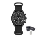 MEGIR Fashion Brand Men Wristwatches Military Sport Watches Canvas Strap Waterproof Chronograph Clock Gift for Men Montre Homme 2247-19