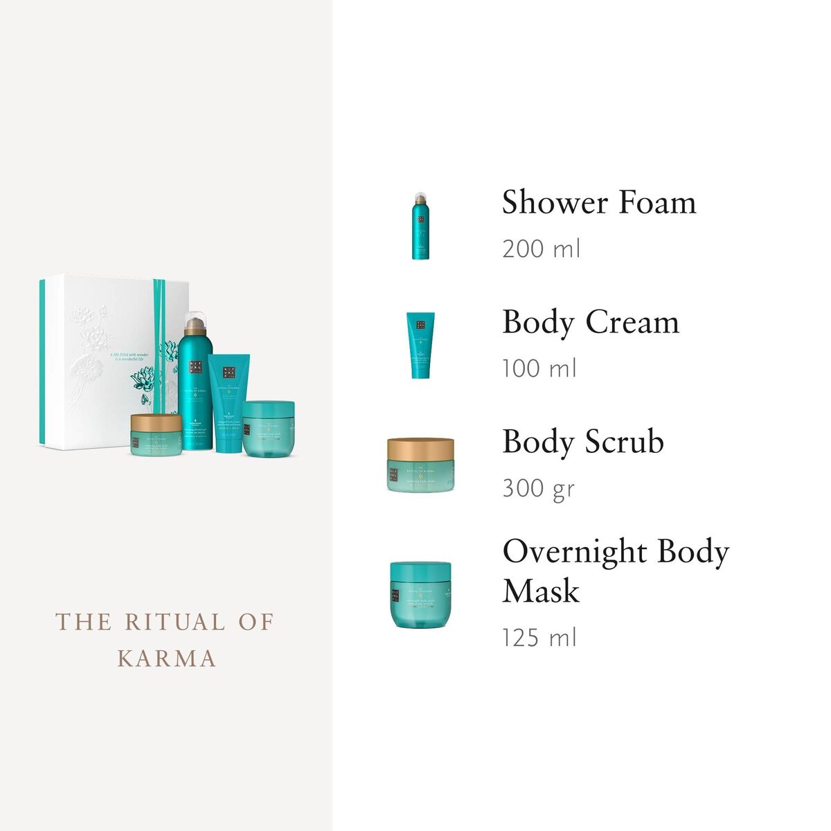 Cosmetic Set Rituals THE RITUAL OF KARMA 4 Pieces