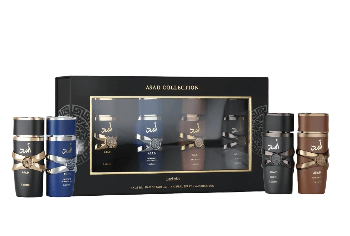 Lattafa Asad Collection Eau de Parfum 4x25 ml-0