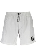 KARL LAGERFELD BEACHWEAR SWIMSUIT BOTTOM MEN WHITE